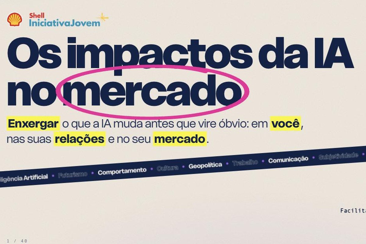 Abertura da aula Os impactos da IA no mercado